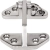 Long Reach Stainless Hatch Hinge, Heavy Duty Marine Grade 316