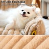 FUNNY FUZZY Dog Bed for Medium Large Dogs - Orthopedic