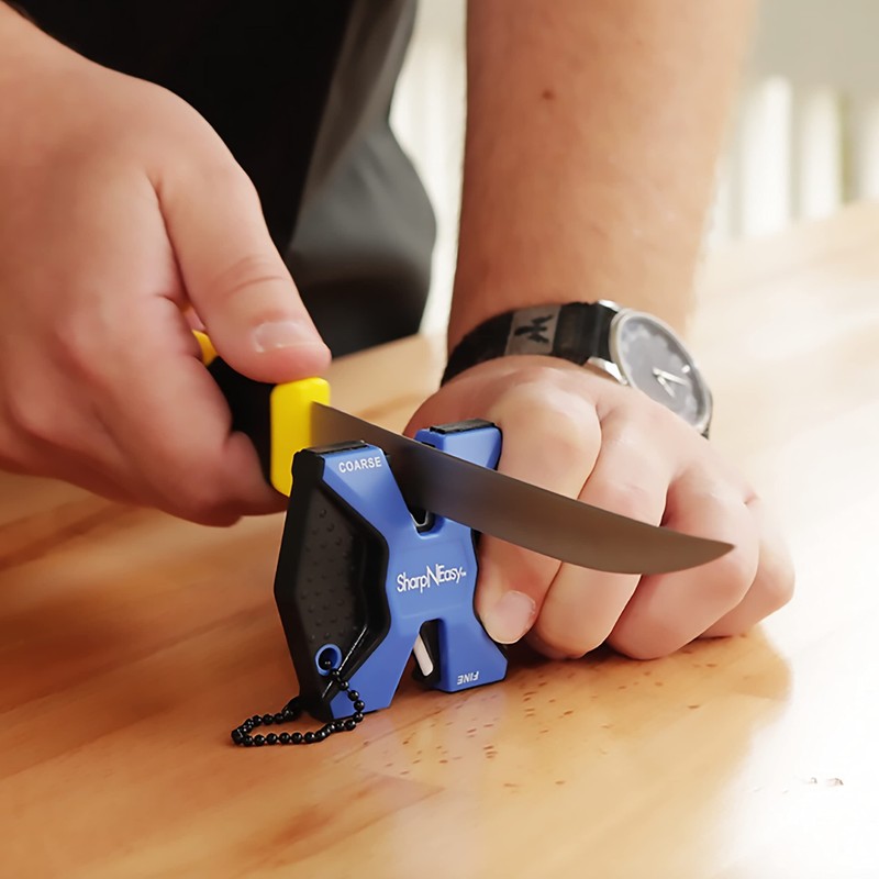 AccuSharp 2-Step Knife Sharpener - Sharpens, Restores, & Hones -