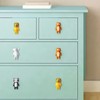 WIYETY Cabinet Knobs Animals Ceramic Furniture Knobs: Pack of 4
