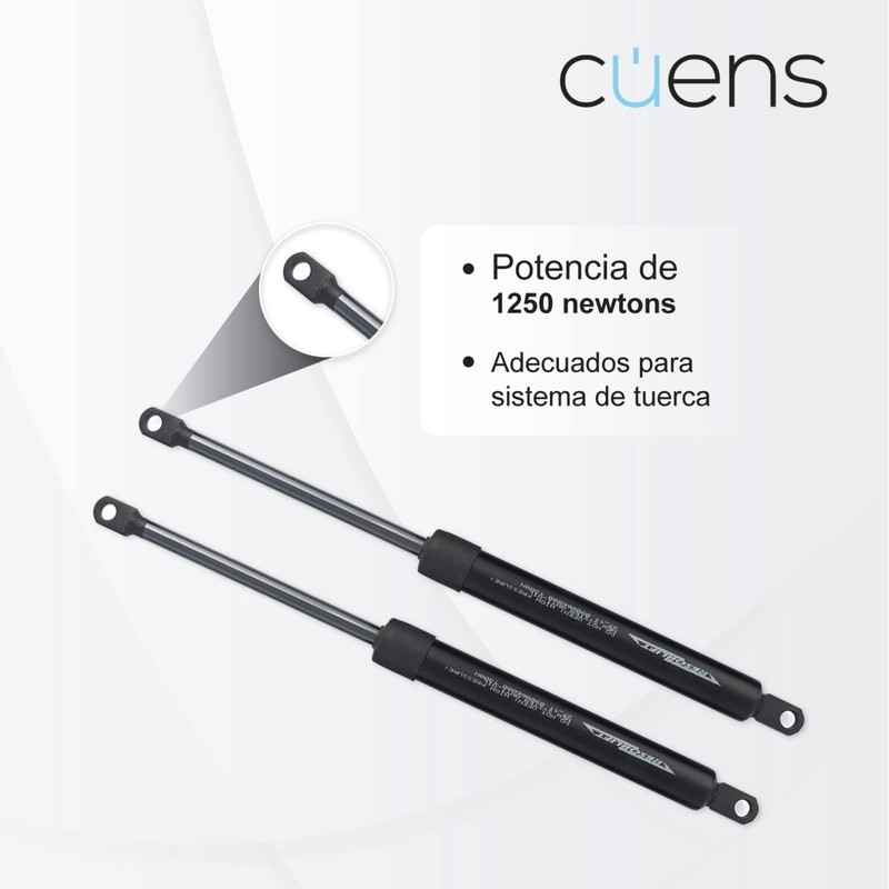 Cuens Set of 2 Gas Springs or Shock Absorbers for