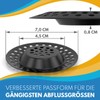AFBLUSSHELD Set of 2 Stainless Steel Drain Strainers - Deluxe