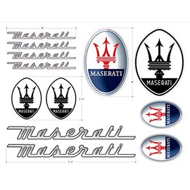 Maserati Decal Set Stickers