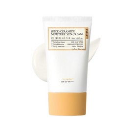 Eom Jeonghwa Rice Cera Sun Cream Moisture Vegan 50ml 1 unit / 엄정화 쌀세라 선크림 수분 비건 50ml 1개