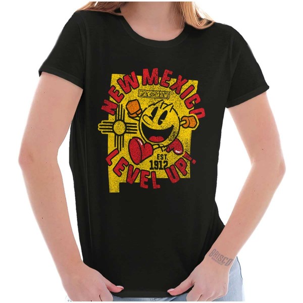 Pacman New Mexico State Levels Up Womens Top Junior Graphic
