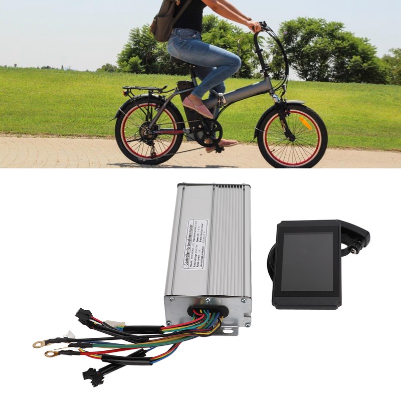 Electric Bicycle 36V/48V 30A Controller with LCD8H Display Panel Kit