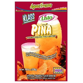 Klass Pineapple Mix, 0.53-Ounce Packets (Pack of 6)