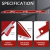 PAYA TOOLS Demolition Masonry Reciprocating Saw Blade, Carbide Blades for