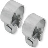2x Wide Range Clamps Diameter 37-82 mm Exhaust Clamp Tractor