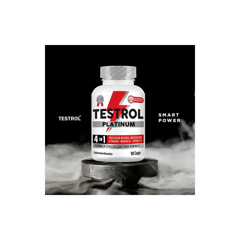 Testrol Platinum Cápsulas Potenciador Masculino Natural