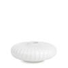 Kähler Hammershoi Candlestick, Ceramic, White, 11.5 x 4.5 cm