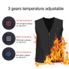 Intelligent Electric Heating Vest Washable Adjustable Warm Keeping Thermal Waistcoat