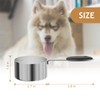 LEIFENY 1PCS 1/2CUP(118ml) Dog Cat Food Scoop, Stainless Steel Measuring