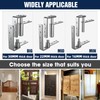 SKMYL Cafe Door Hinges, Saloon Door Hardware, Double Action Door