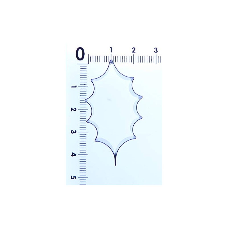 Holly Leaf - Stainless Steel - Sugarcraft Cutter - Valley