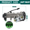 AUTOKAY 35100-SDA-A71 Ignition Switch Lock Cylinder Auto Trans with 2