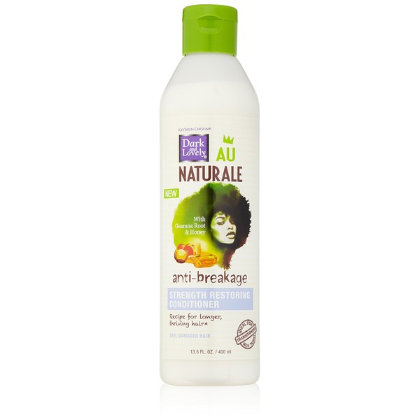 Dark and Lovely Au Natural Anti-Breakage Strength Restoring Conditioner, 13.5 Fluid Ounce