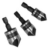 Countersink Drill Bit Set, 3 Pcs 12/16/19mm 1/4 Inch Hex