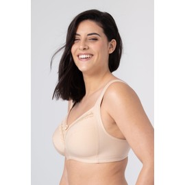 Miss Mary of Sweden Always Non-Wired Bra with Flat Seams, beige