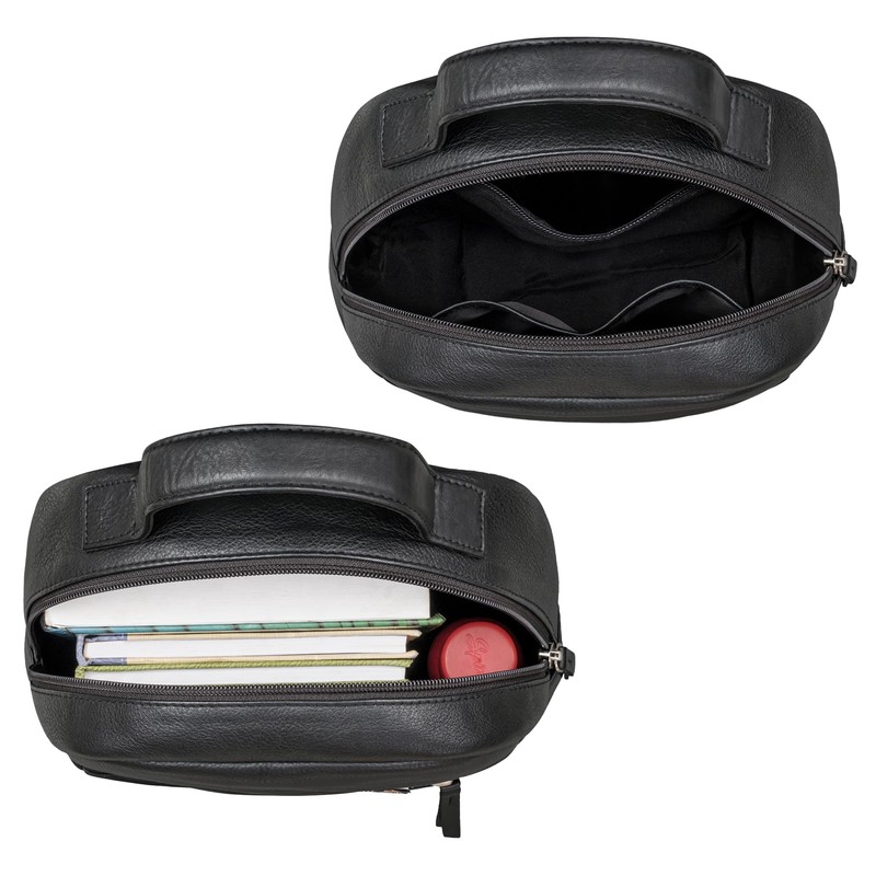 STILORD 'Luisa' Vintage Backpack Women's Small Leather Backpack Handbag Leather