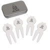 Azeeda 'Standing Garden Gnome' Golf Divot Tool/Repair Fork Gift Set