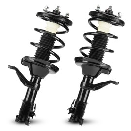 Front Complete Strut Shock Absorber w/Coil Spring Fit for Honda CRV CR-V 4WD FWD 2002 2003 2004 2005 2006, 172144 172143 (Set of 2)