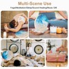 LIEKE Wooden Ocean Drum 14.7 Inch Sound Healing Instrument Meditation