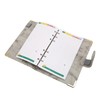 Budget Binder with Cash Envelopes PU Leather Marbling A6 Money