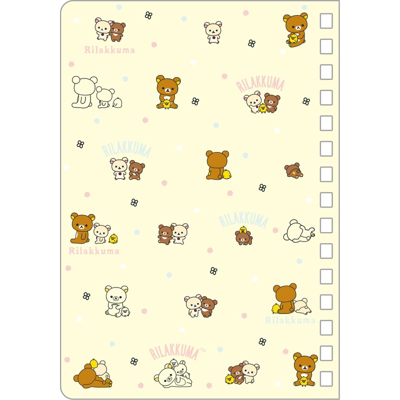 San-X Rilakkuma SE68803 Sticker Notebook H6.1 x W4.3 inches (156