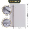 Bunnyjik GOTS Organic 2 x Cot Sheets 120x60 Fitted -