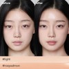glow not dry concealer #light #rosysalmon, covers under-eye circles &