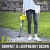 SnapFresh Cordless Leaf Blower - 180 CFM Leaf Blower with