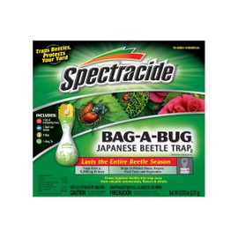 Spectracide Bag-A-Bug Japanese Beetle Trap, Dual Lure System 12 count