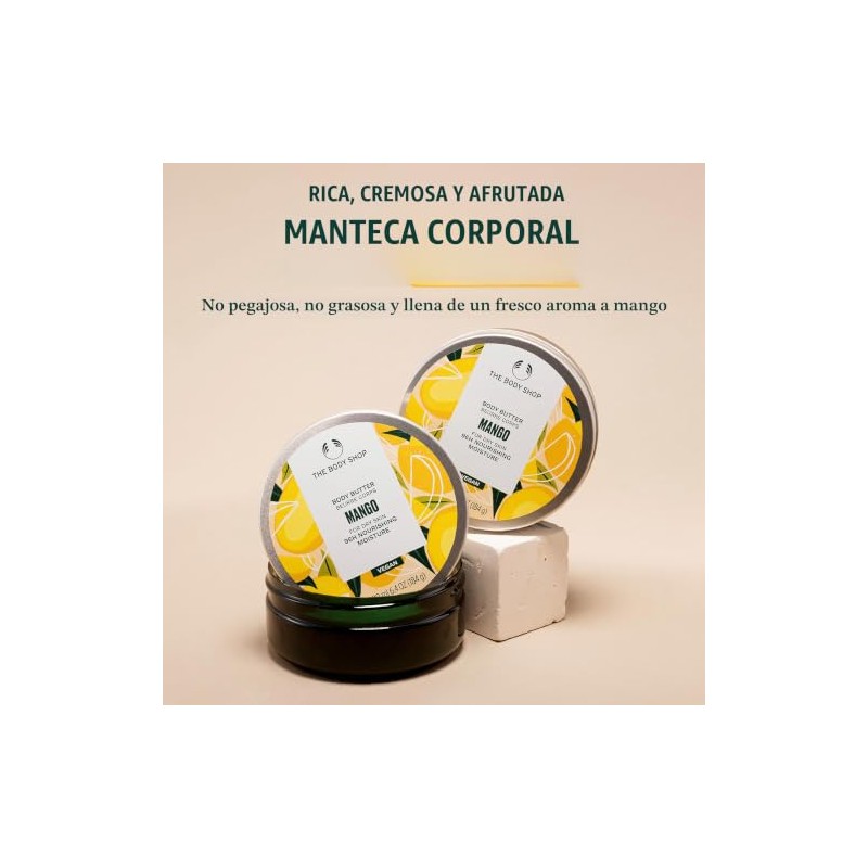 The Body Shop Manteca corporal de mango, 1.6 onzas (paquete