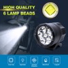 X-STYLE Motorcycle Headlight, Auxiliary Light, 60 W, LED Fog Lamp,