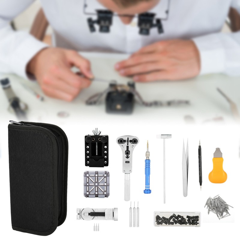 Watch Repair Tool Kit Professional Back Case Opener Link Remover