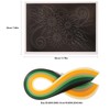 Operitacx Multi-coloured quilling strips set, 1 set, quilling for decorating
