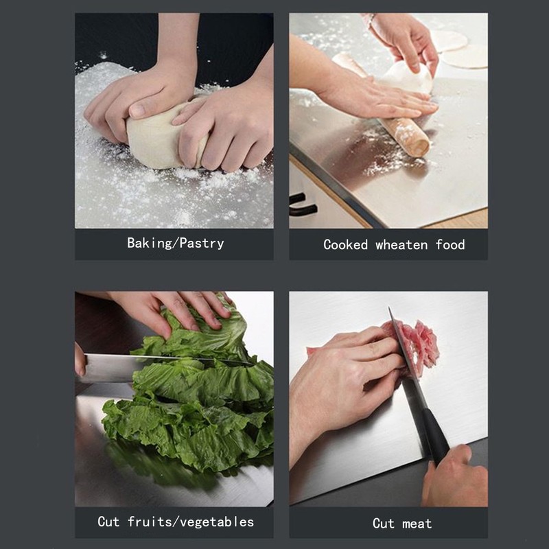Stainless Steel Cutting Boards for Kitchen,Baking Board,Pastry Board,kneading Panel -
