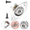 Guitar Output Jack Plate 6.35mm Electric Guitar Input Jack 1/4"