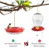 eWonLife 2 Pack 16 oz Saucer Hummingbird Feeders for Outdoors,