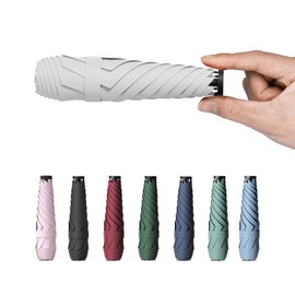 (98g - 120g Ultra Lightweight Parasol) Parasol Women's Lightweight Rain Umbrella, Portable, UV Protection, Folding Umbrella, Weight, Lightweight, Light Blocking, Heat Blocking, UV Protection, Women's,