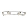 munirater Front Bumper Skid Plate Chrome Plastic Replacement for 2015-2019