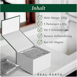 Real Earth Henna Hair Colour 250 g Organic 100% Natural Henna Powder for Hair - Tint Red, Copper, Copper Red, Golden Brown, Medium Blonde, Black, Dark Brown Colour Prep Skin - Made in India