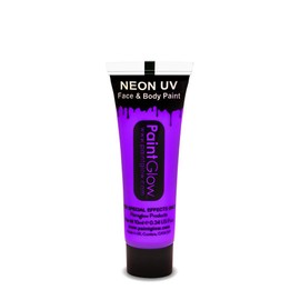 PaintGlow, Neon UV Face & Body Paint, Violet, 13ml