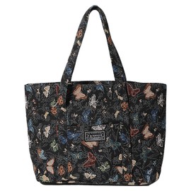 Nevecover Handtasche Damen Hohes Volumen Umhängetasche Damen Wasserdicht Groß Shopper Tasche Damen mit Reißverschluss für Arbeit Büro Reisen Einkaufen Schule und Alltag - Schwarz