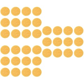 Beavorty 3sets Face Cleaning Sponge Exfoliating Pads Cellulose Facial Sponge for Daily Use 12pcs*3