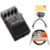 Boss RV-6 Reverb Bundle with Instrument Cable, Patch Cable, Picks,
