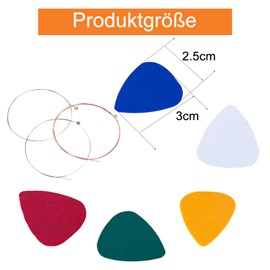 Acoustic Guitar Strings for Acoustic Guitar, Brilliant Sound Quality, Bronze 6 String Set & 5 Guitar Strings Made of Steel for Acoustic Guitar, Western Guitar Strings Steel, Acoustic Guitar String