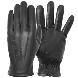 Pratt and Hart Niagara Men's Cabretta Leather Gloves with Thinsulate Lining RS3268 Size S Black
