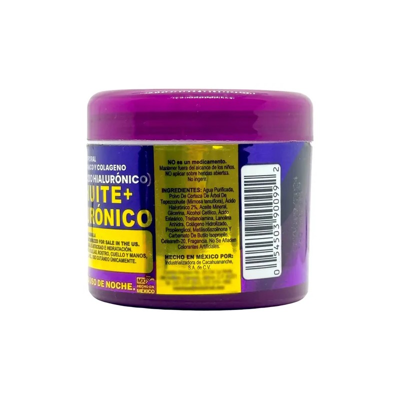 Crema De Tepezcohuite + Acido Hialurónico